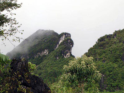 Beautiful views of Ham Rong mountain in Sapa town